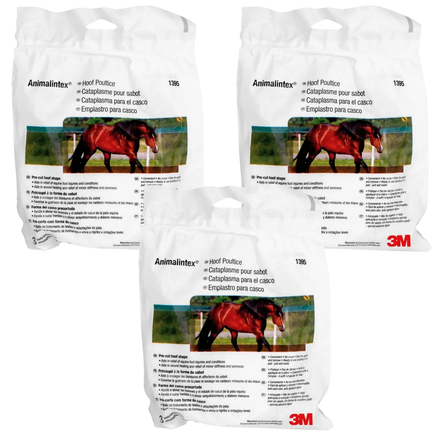 3M Animalintex Hoof Poultice (3 pk) - Healthber