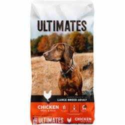 Ultimates Large Breed Puppy Chicken Meal & Rice Dog Food - Healthber