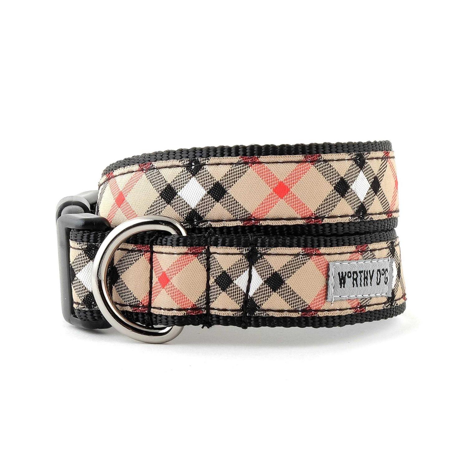 Bias Plaid Dog Collar - Healthber