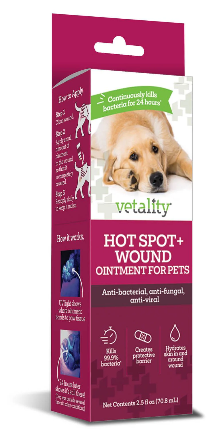 Hot Spot + Wound Ointment for Pets - Healthber