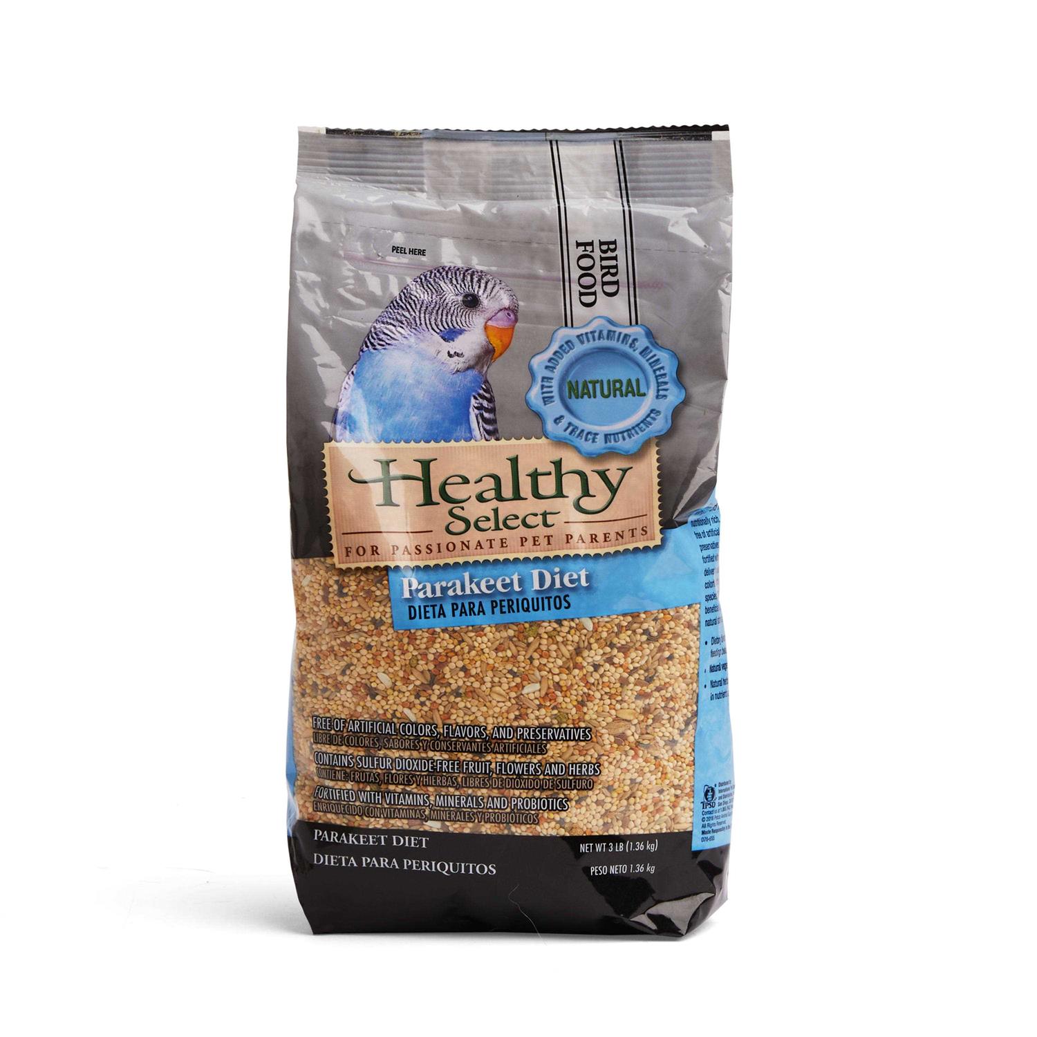 Healthy Select Hlst Parakeet Diet - Healthber