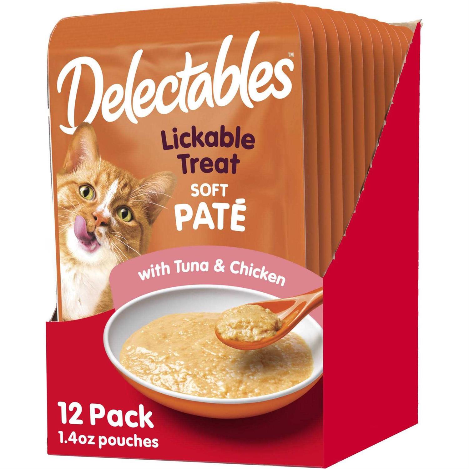 Hartz Soft Pate Lickable Treat for Cats Tuna and Chicken - Healthber