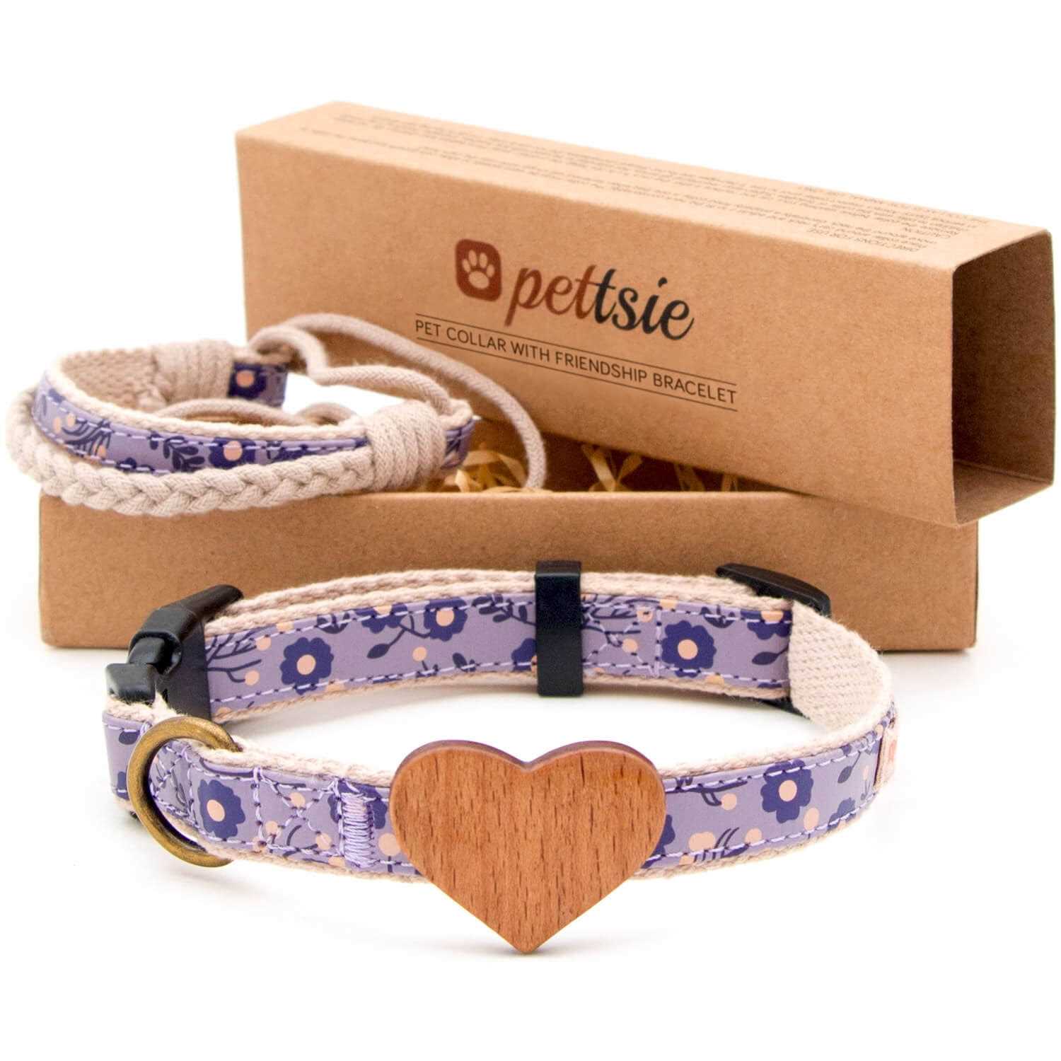Pettsie Heart Dog Collar - Healthber