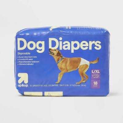 up & up Dog Diapers 18ct - Healthber