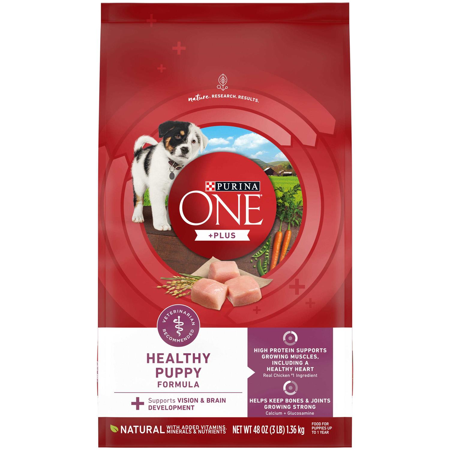Purina ONE Healthy Puppy Formula High Protein Dry Dog Food - Healthber