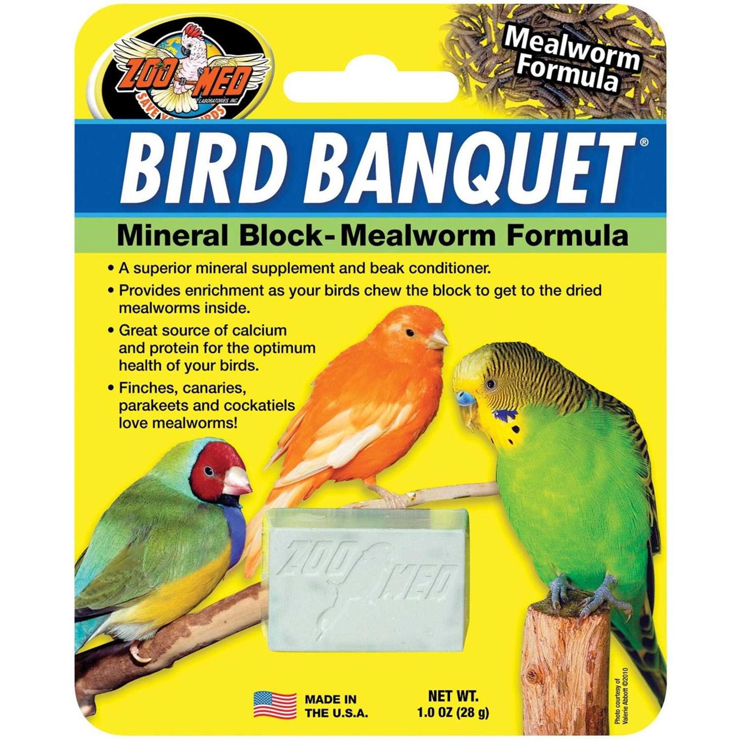 Zoo Med Bird Banquet Mineral Block - Healthber