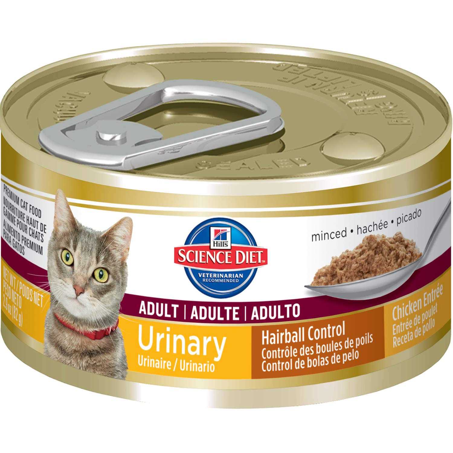 Science Diet Urinary & Hairball Control Canned Adult Cat Canned Food - Healthber