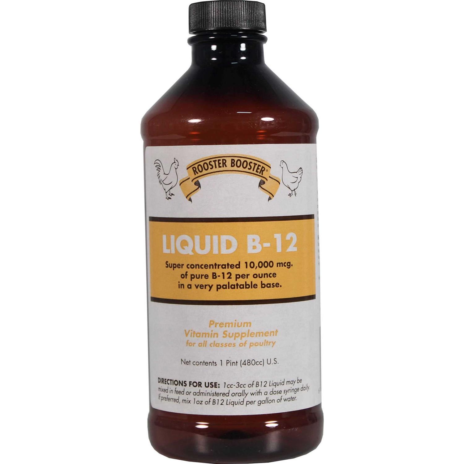 Rooster Booster Liquid Vitamin B-12 - Healthber