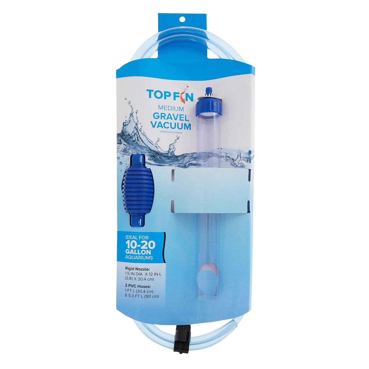 Top Fin Aquarium Gravel Vacuum - Healthber