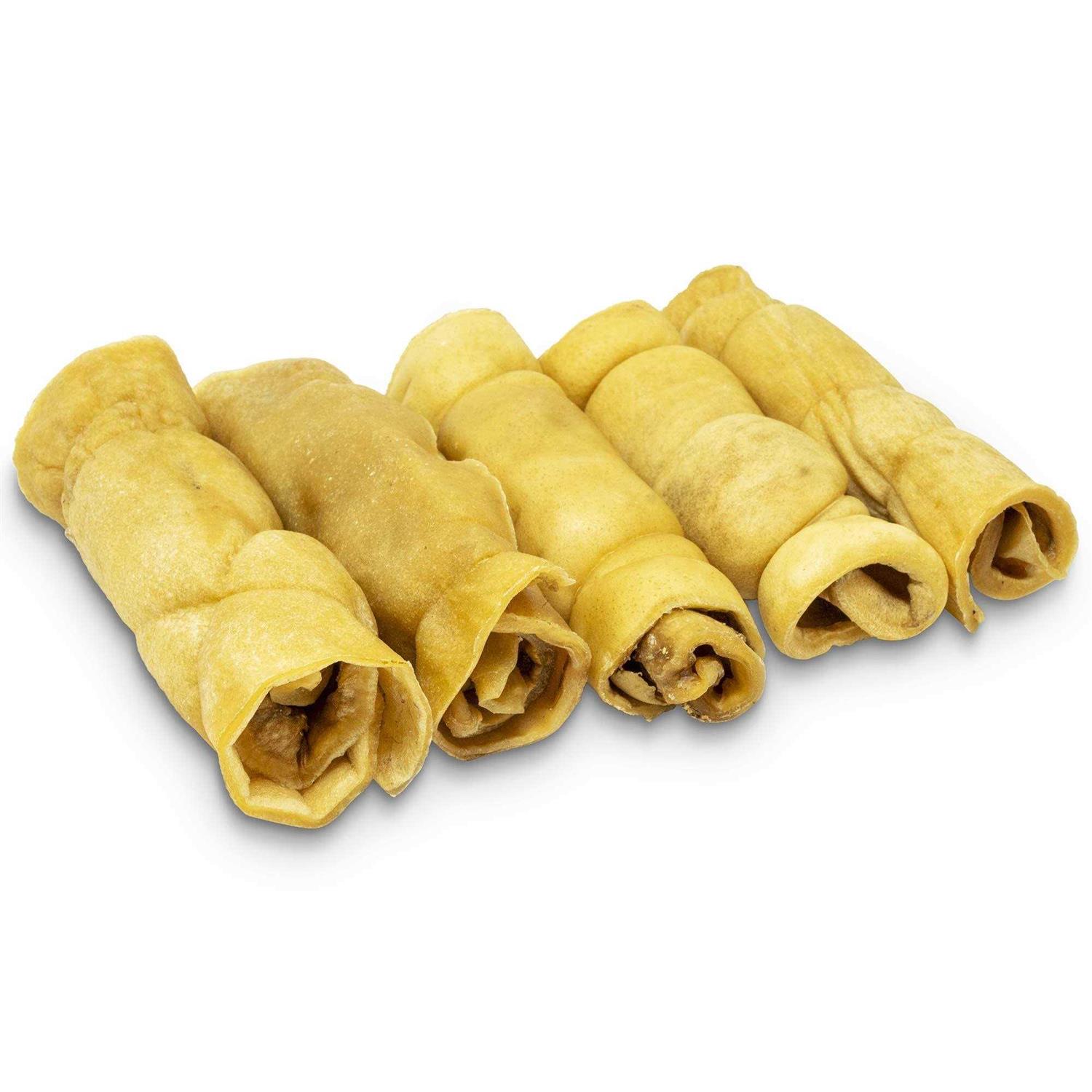 Wild Eats Water Buffalo Retriever Style Cheek Roll Dog Chews-5 Pack - Healthber