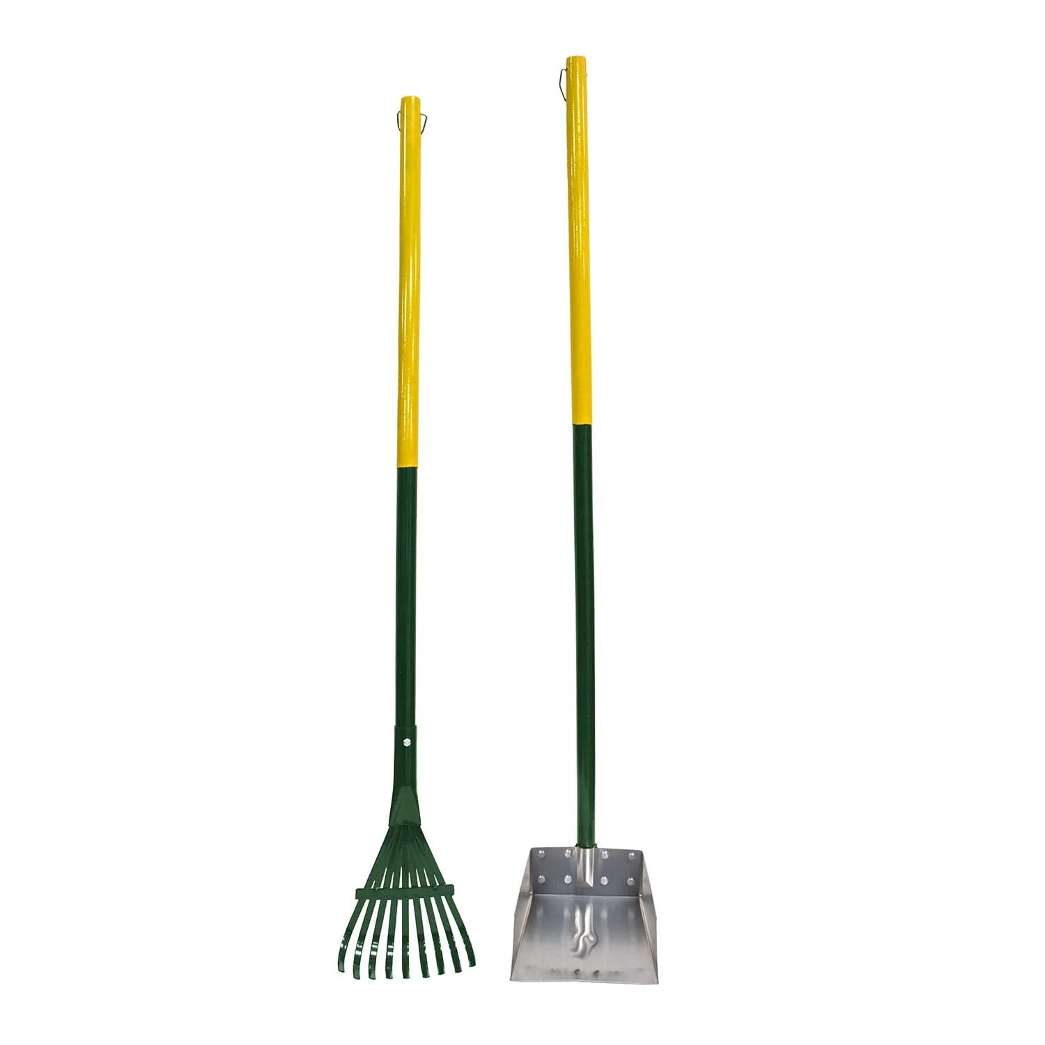 Dog Rake & Scooper Set for Pet Waste Pick-up - Healthber