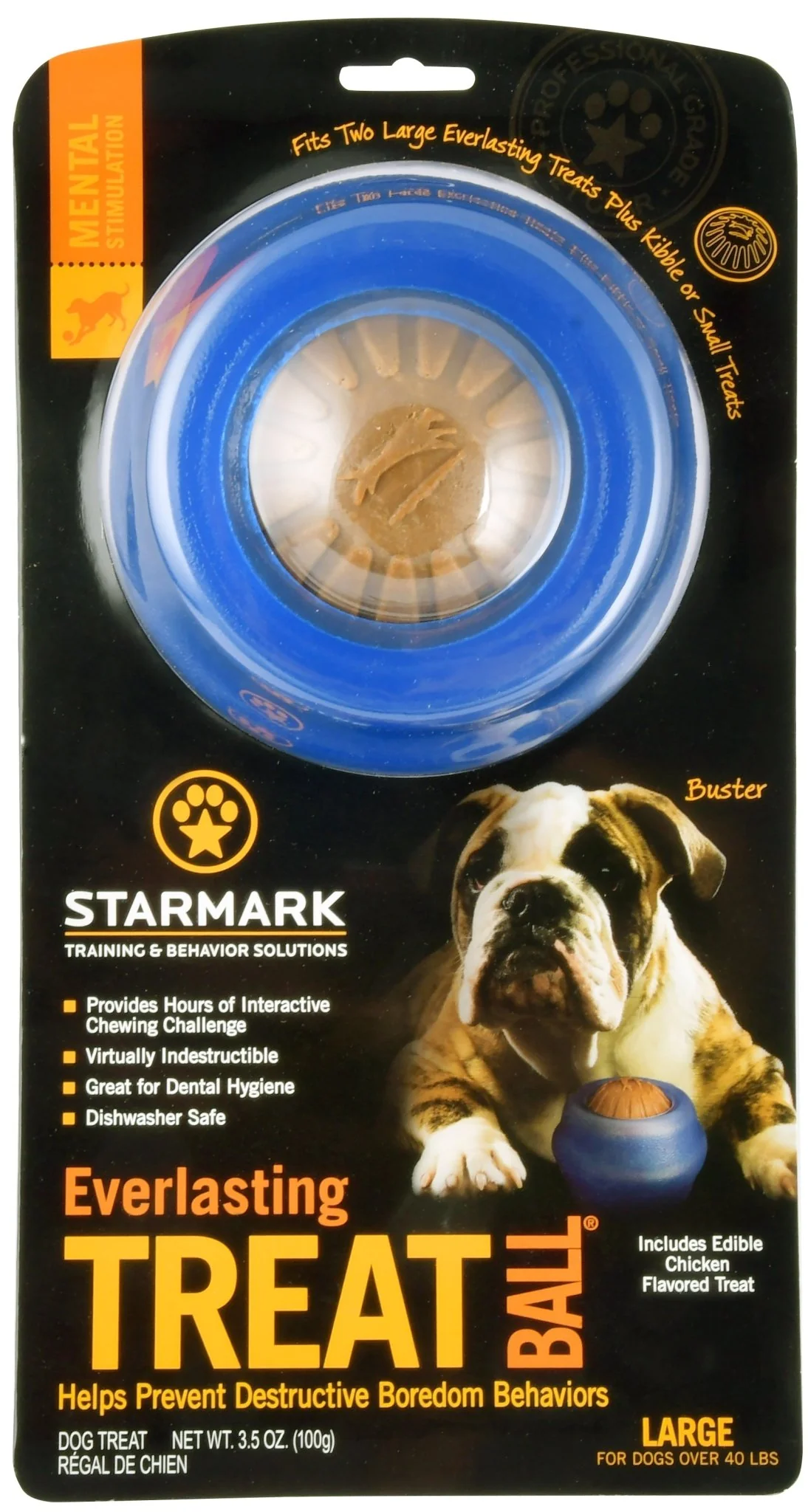 The Original Everlasting Treat Ball for Dogs - Healthber