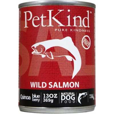 PetKind That’s It! Wild Salmon Canned Dog Food, 13-oz, case of 12 - Healthber
