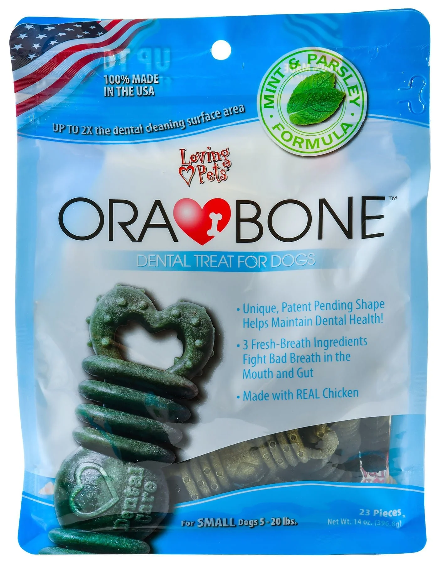 Ora-Bone Dental Treats, 14 oz Bag - Healthber