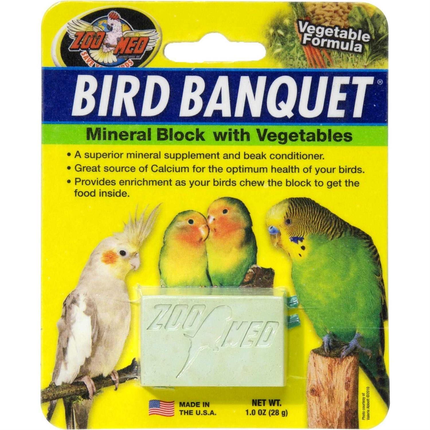 Zoo Med Bird Banquet Mineral Block - Healthber