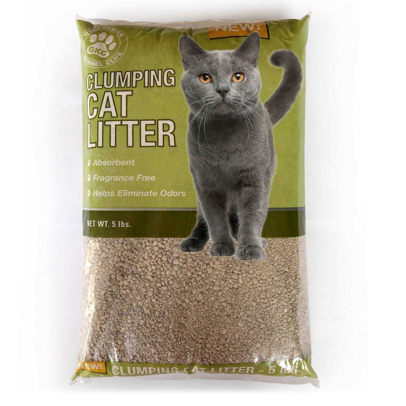 Greenbrier Kennel Club Clumping Cat Litter - Healthber
