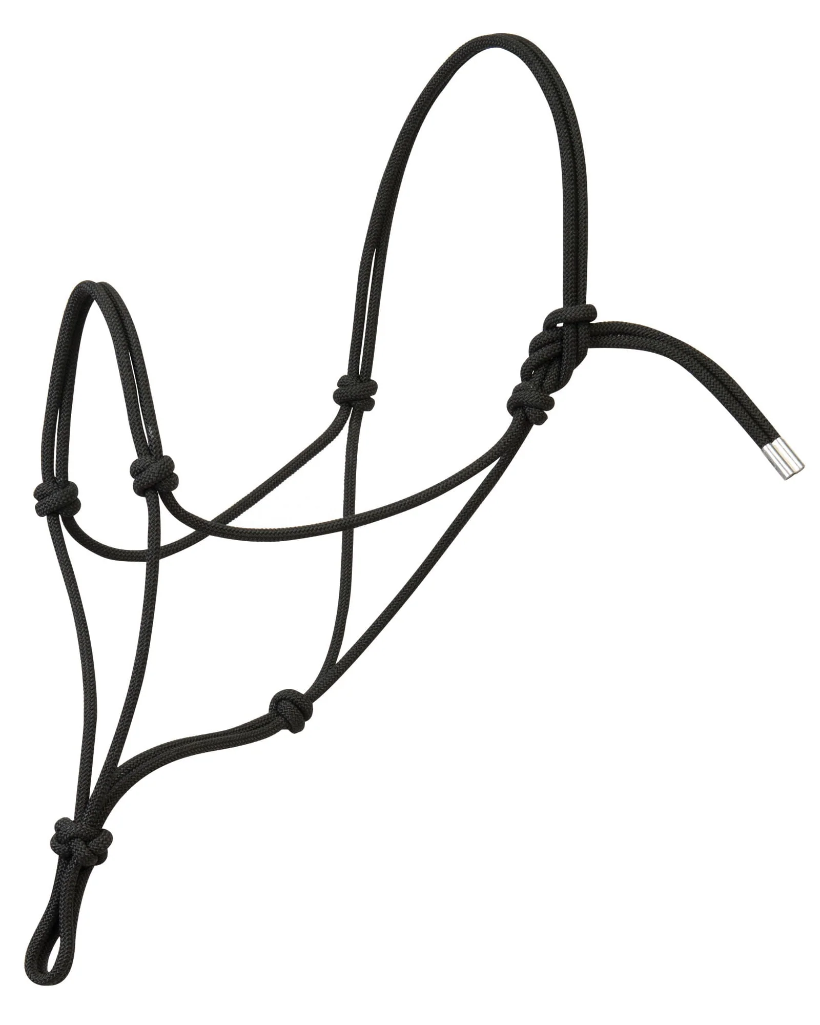 Weaver Silvertip Rope Halter, Average - Healthber