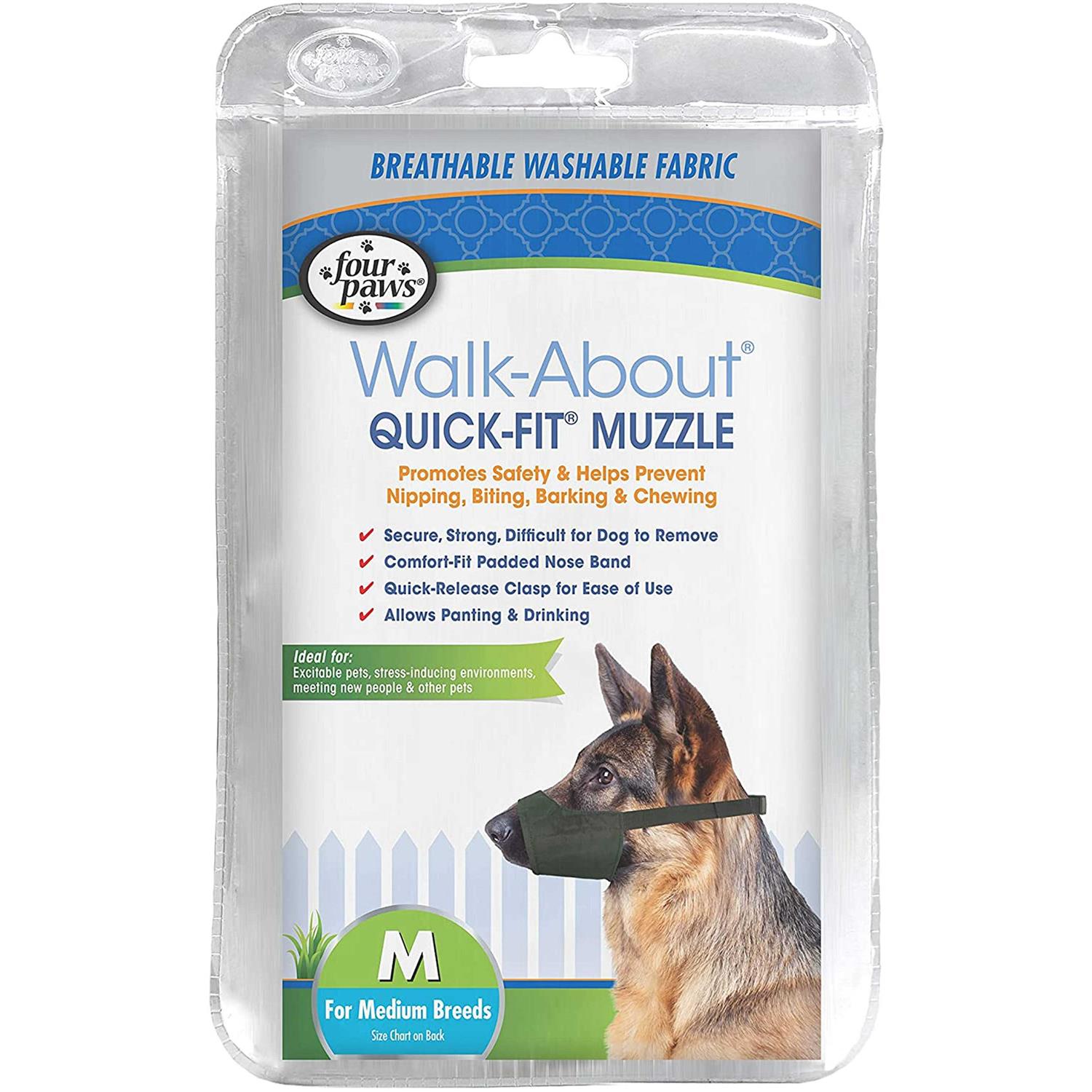 Four Paws Muzzle Quick Fit - Healthber