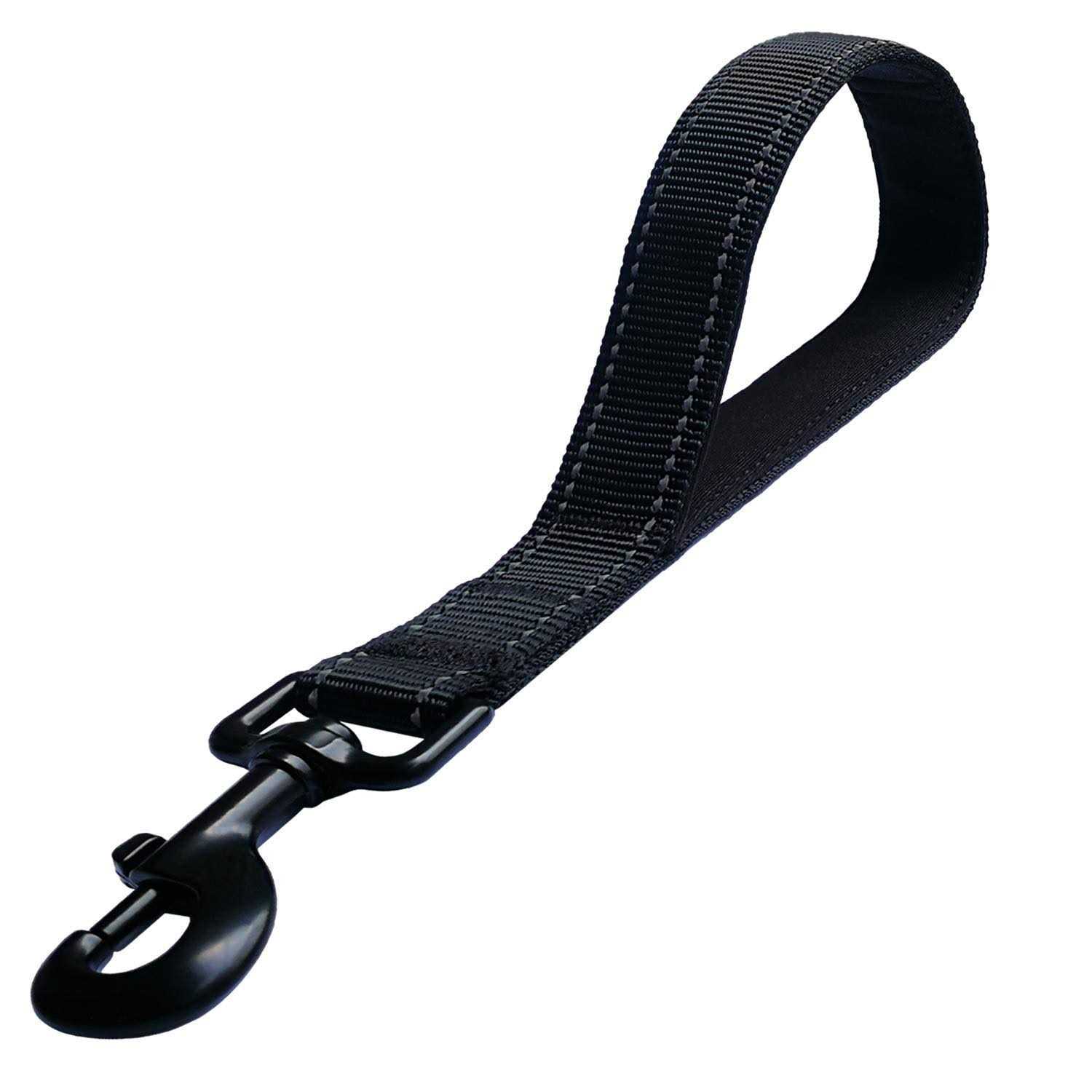 DOGSAYS Short Dog Leash Traffic Padded Handle Heavy Duty Short Nylon Dog Lead for Training Control - Healthber