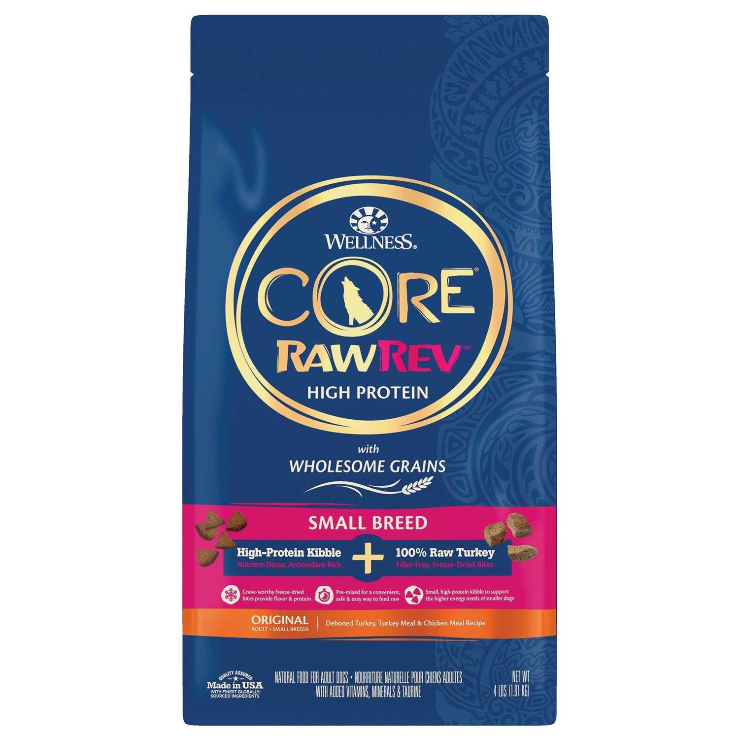 Wellness Core RawRev Wholesome Grains Original Recipe Dry Dog Food - Healthber