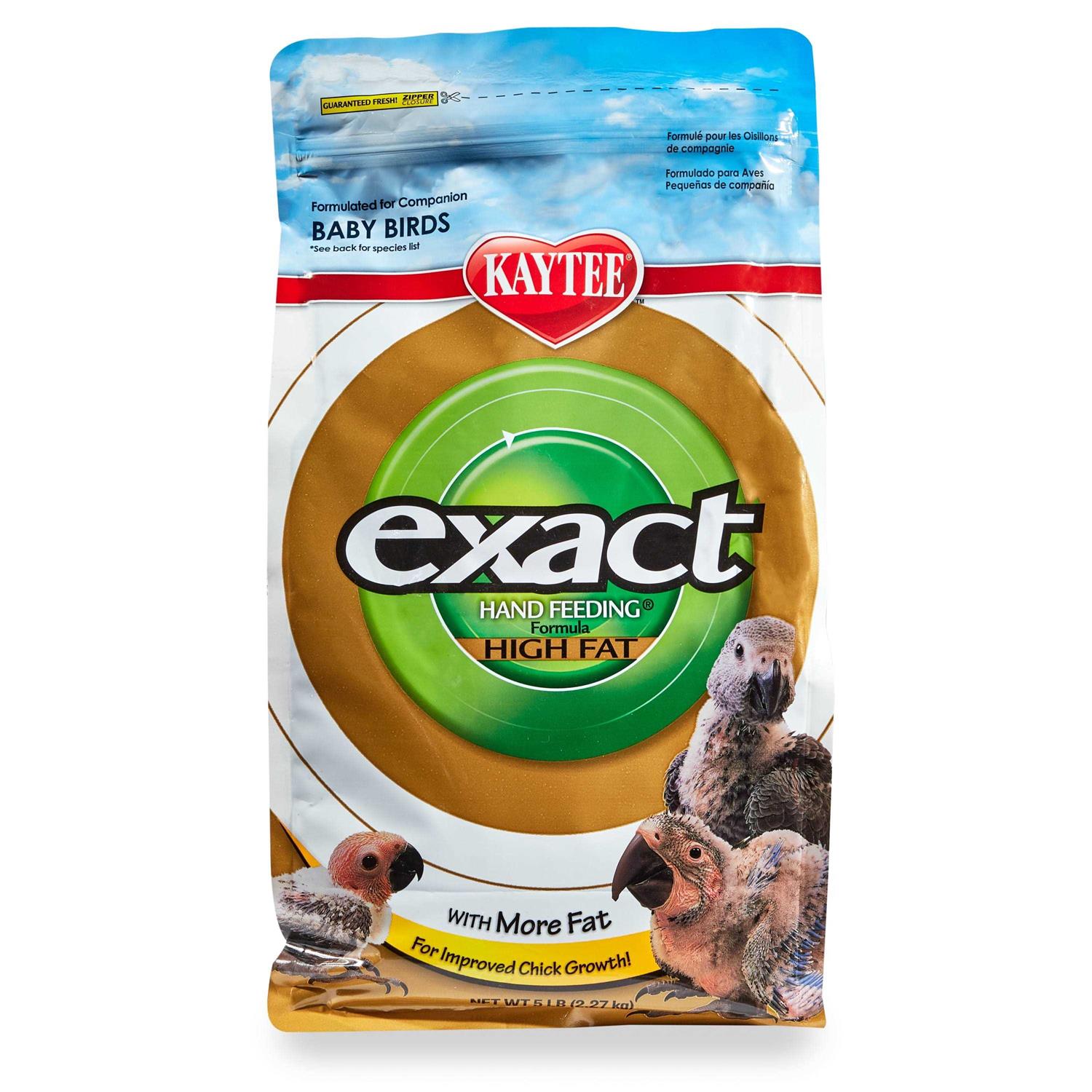 Kaytee Exact High Fat Hand Feeding Baby Bird Food - Healthber