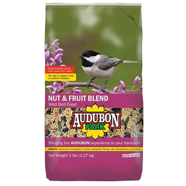 Audubon Park 12694 Nut & Fruit Blend Wild Bird Food - Healthber