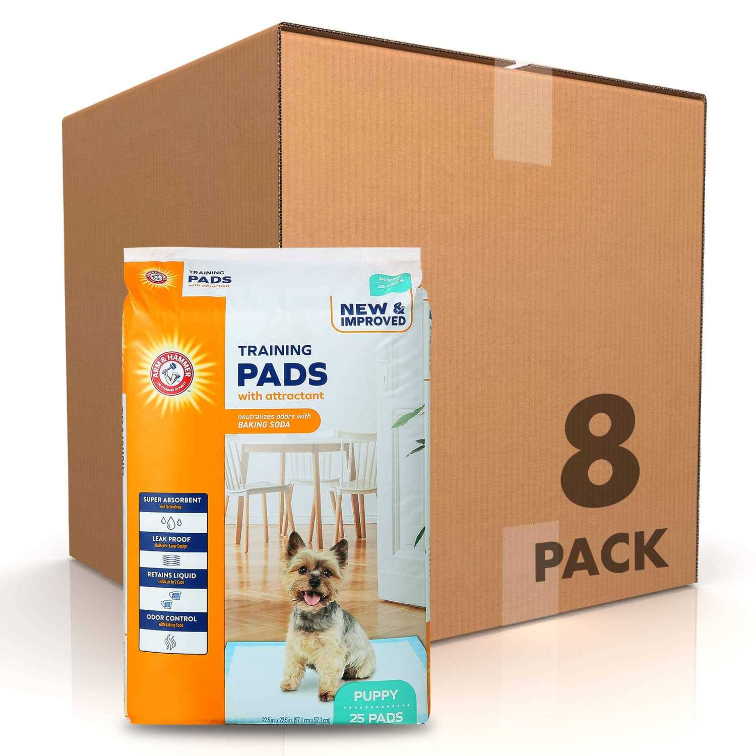 Arm & Hammer Dogs Puppy Training Pads with Attractant - Healthber