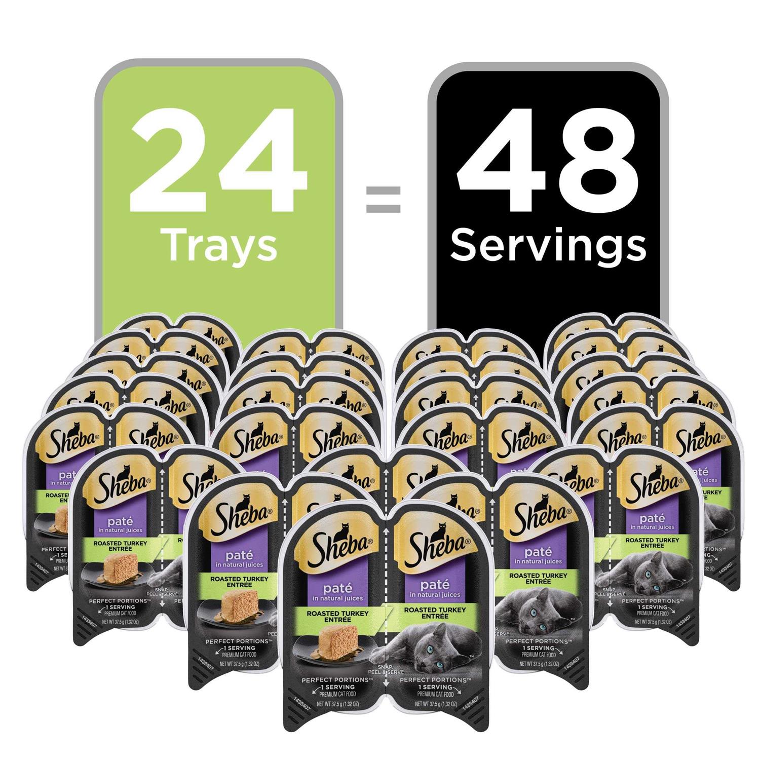 Sheba Perfect Portions Premium Paté Cat Canned Food - Healthber