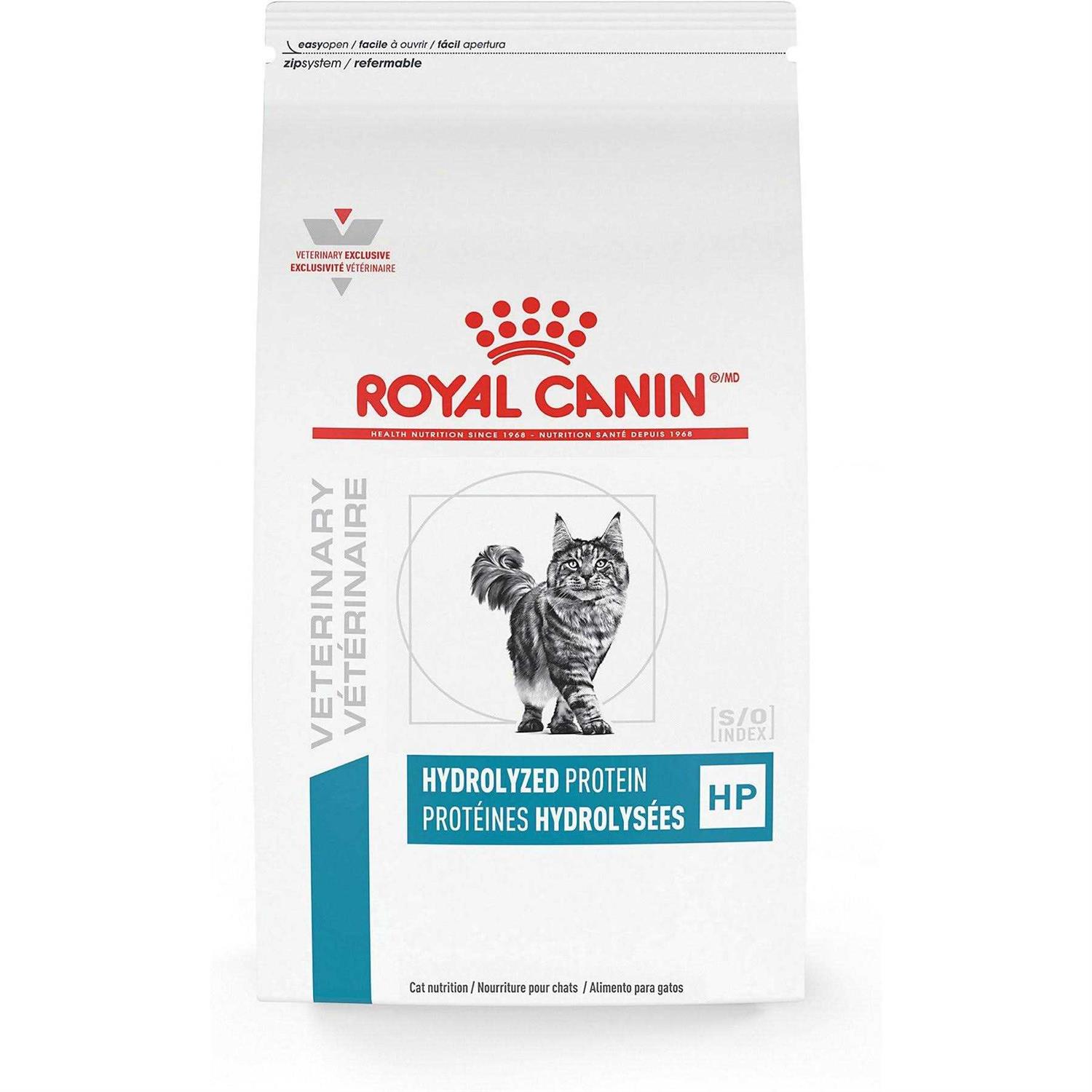 Royal Canin Veterinary Diet Hypoallergenic Hydrolized Protein Cat Dry Food - Healthber
