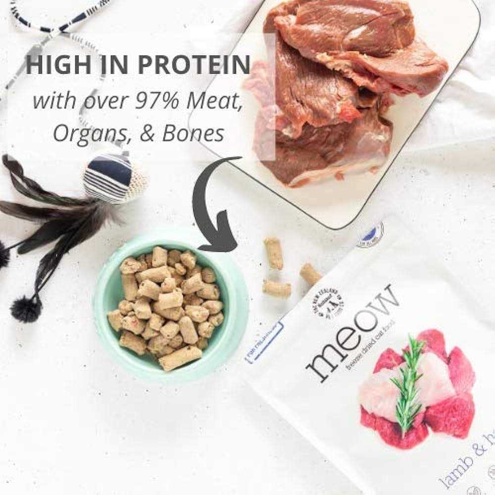 New Zealand Natural Pet Food Meow Wild Venison Freeze-Dried Cat Food - Healthber