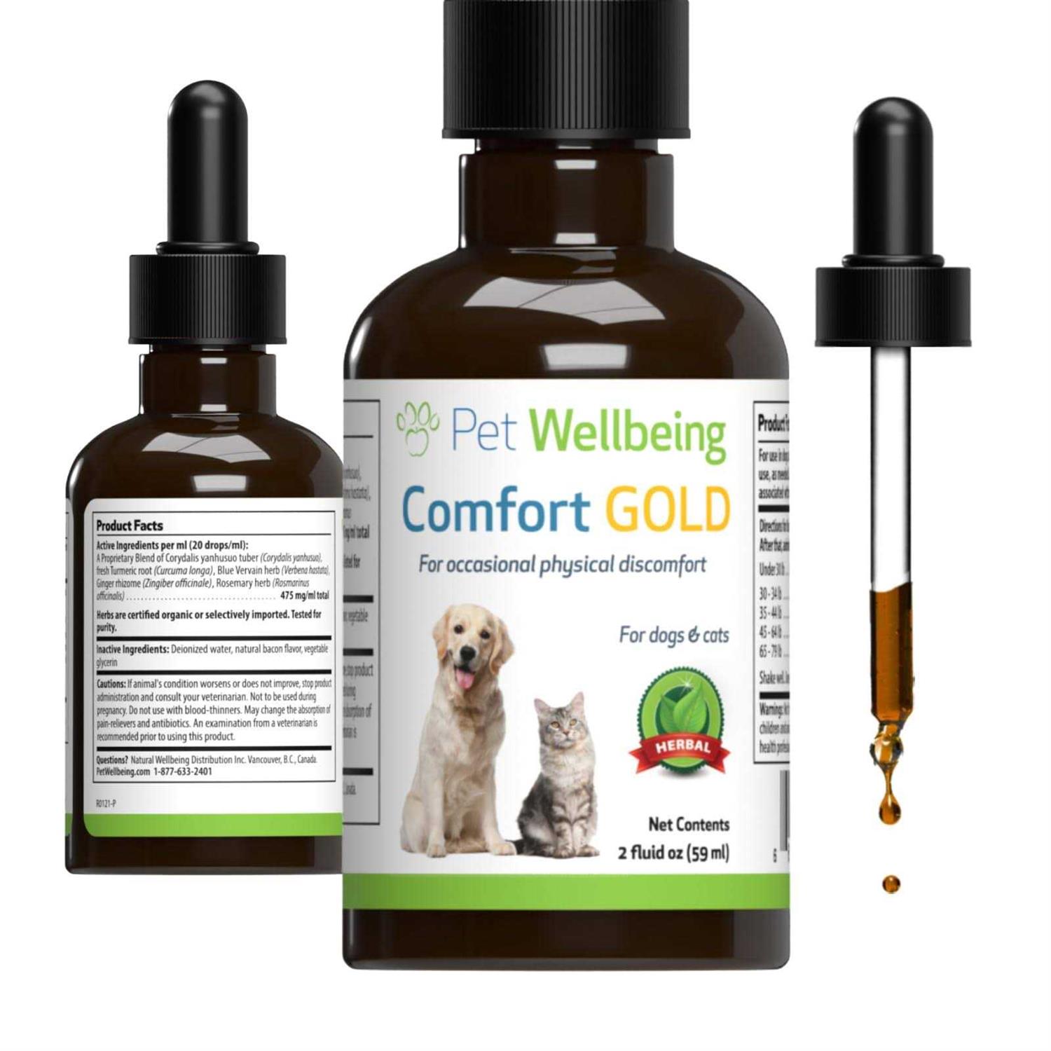 Pet Wellbeing Comfort Gold for Dogs - Healthber