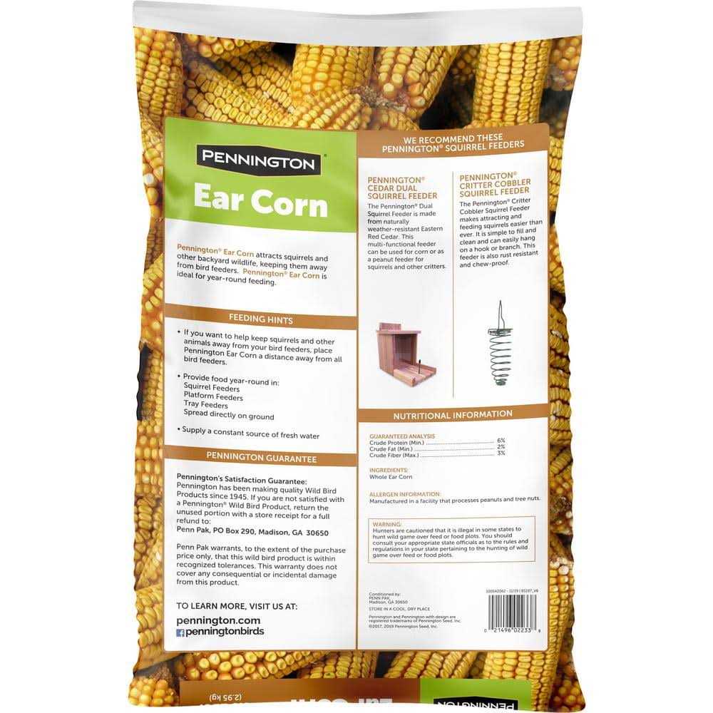 6.5 Lbs. Squirrels Ear Corn Cobs - Healthber