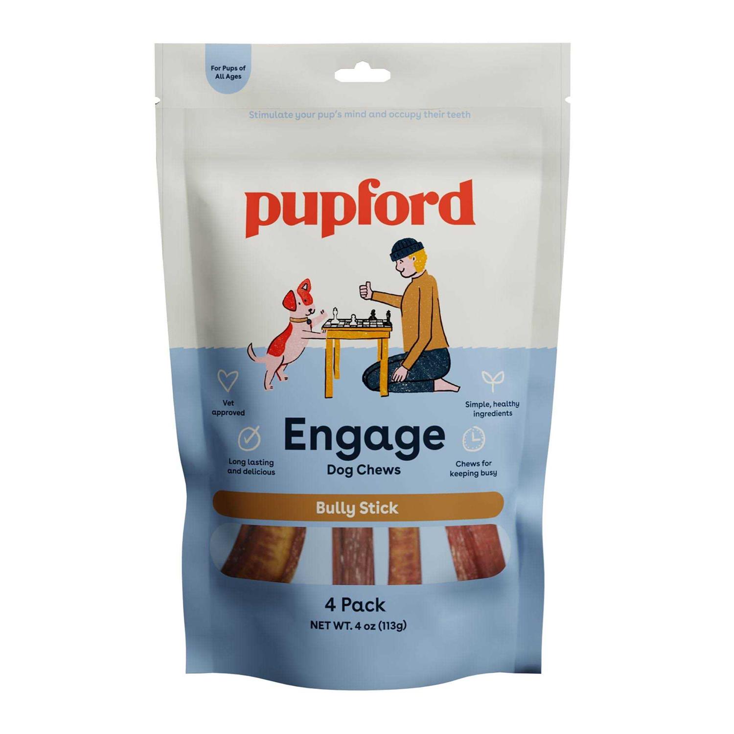 Pupford Bully Stick Dog Chew - Healthber