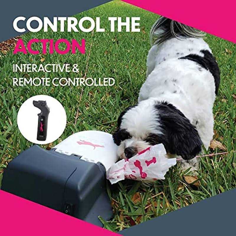 SwiftPaws Home Original Remote-Control Chase Toy for Dogs Flag Lure Course - Healthber