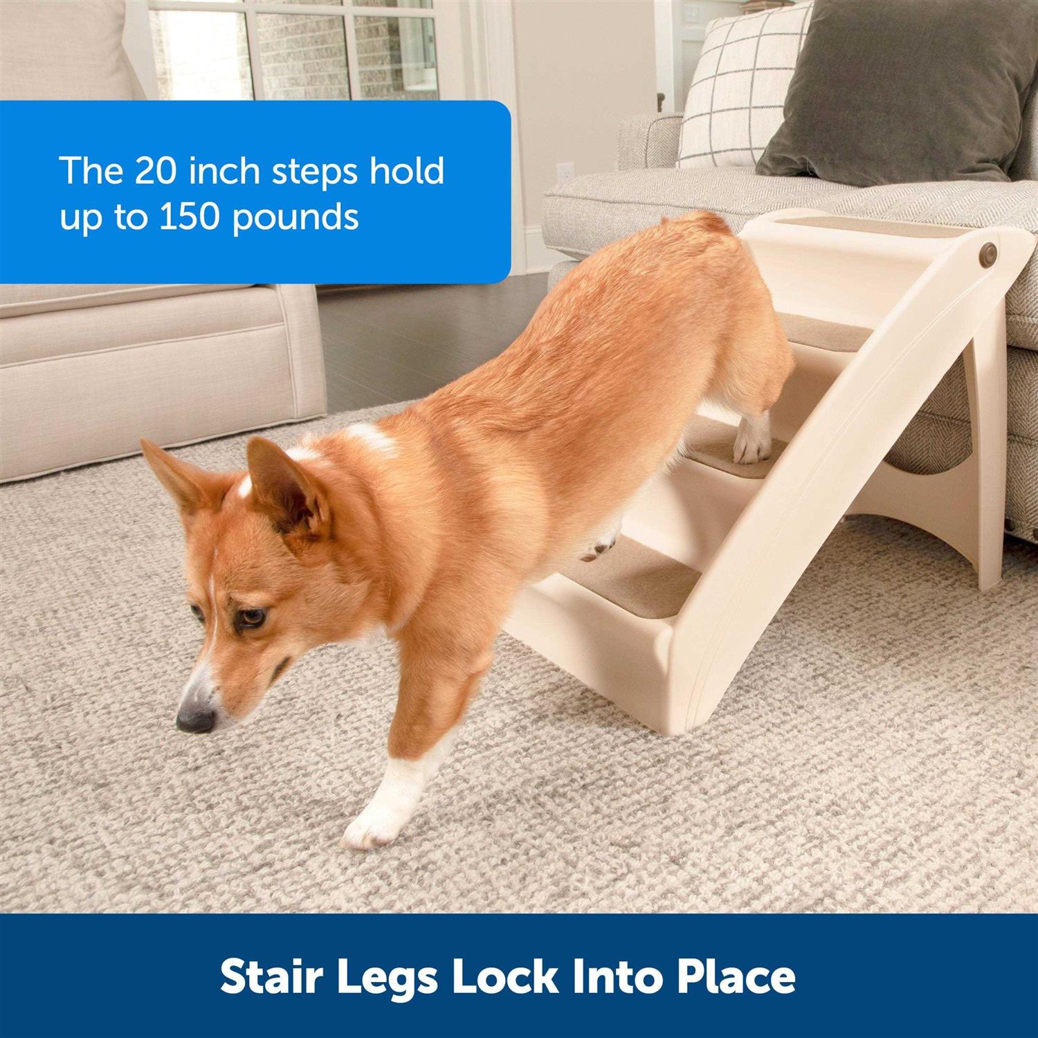 PetSafe CozyUp Folding Pet Steps - Healthber