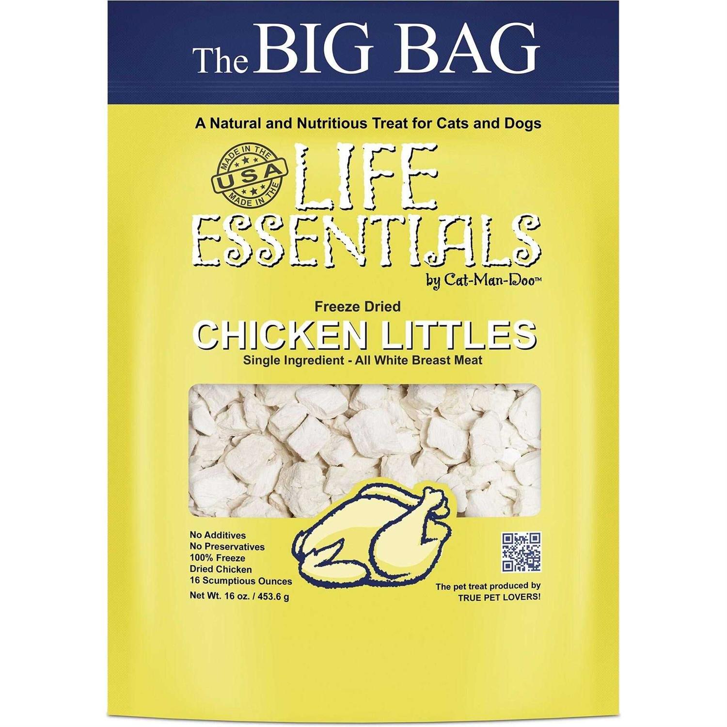 Cat-Man-Doo Life Essentials Freeze Dried Chicken - Healthber