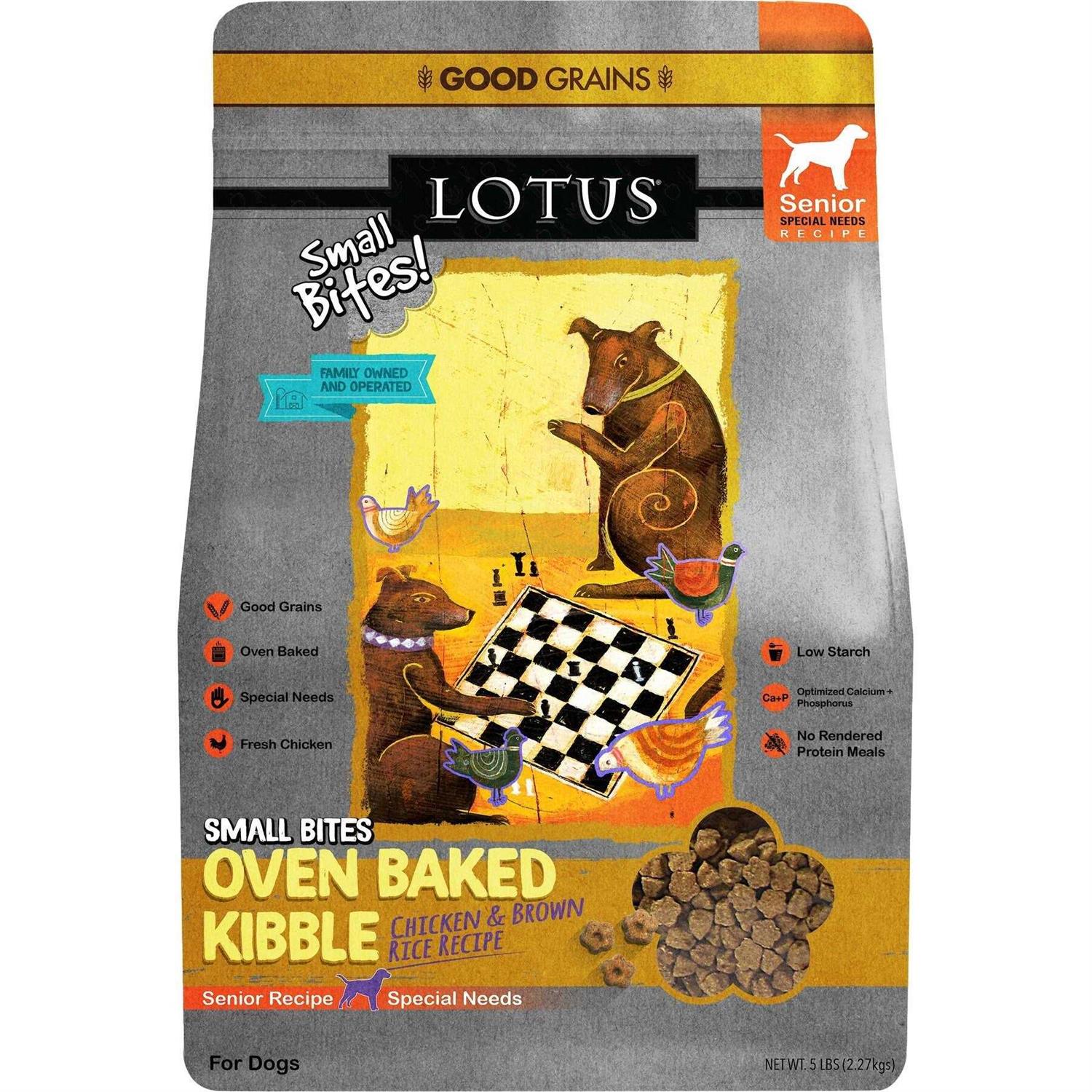Lotus Dry Senior Dog Food - Healthber