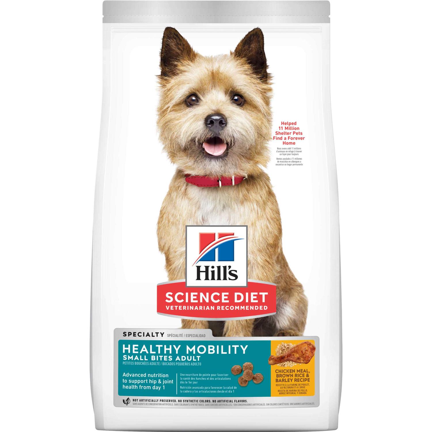 Hill’s Science Diet Adult Healthy Mobility Small Bites Dog Food - Healthber