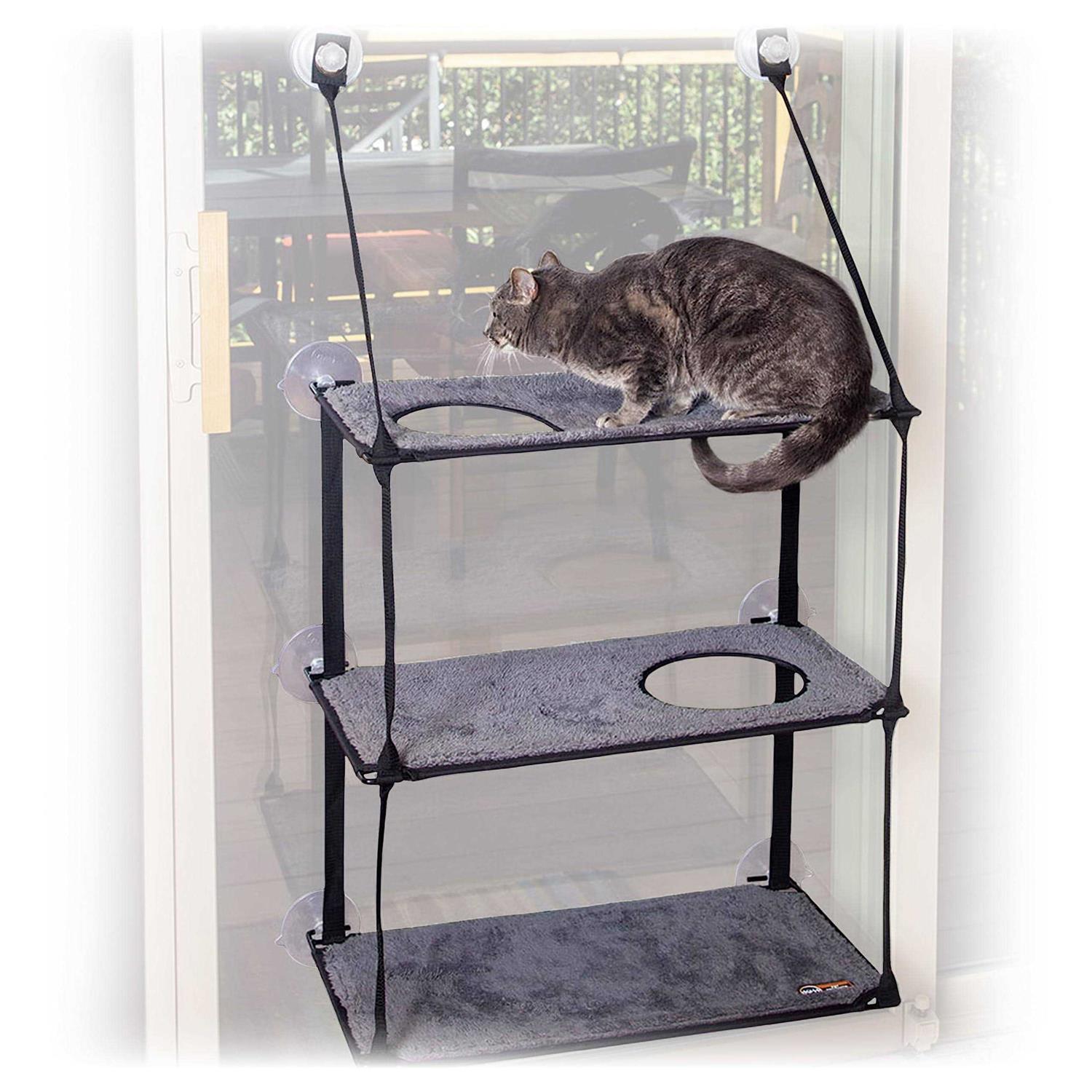 K&H Pet Products EZ Mount Window Kitty Sill Stack - Healthber