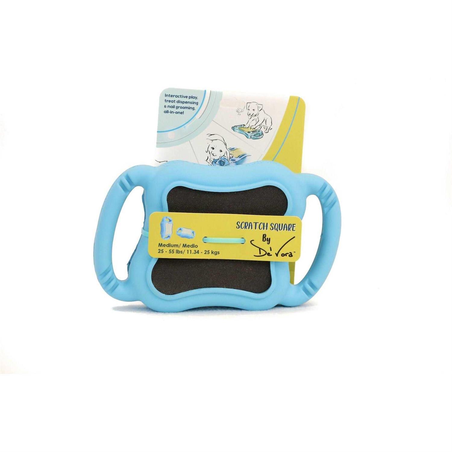 de’ Vora Scratch Square Dog & Cat Grooming Toy - Healthber