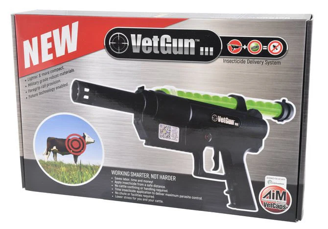 VetGun Cattle Insecticide Delivery System - Healthber
