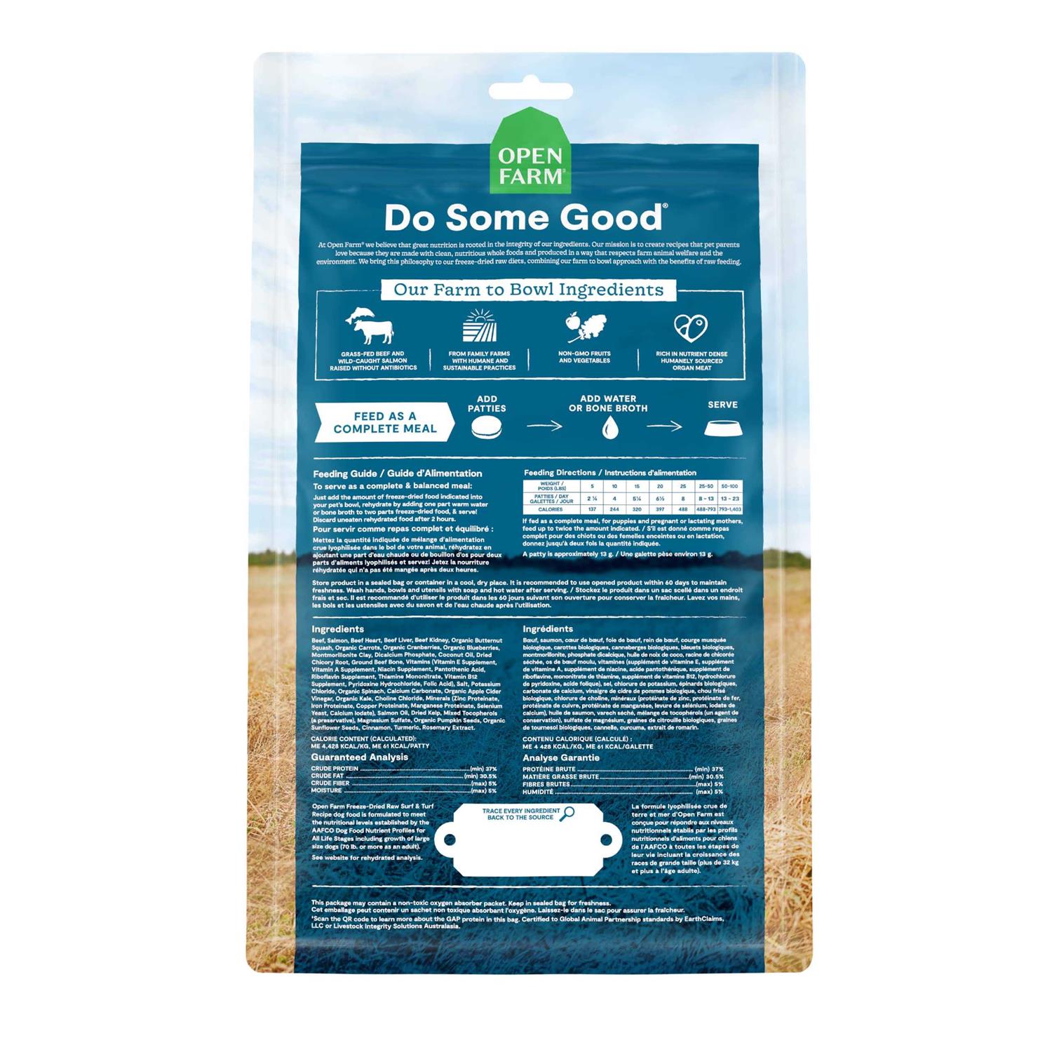 Open Farm Freeze Dried Raw Patties Dog Food - Healthber