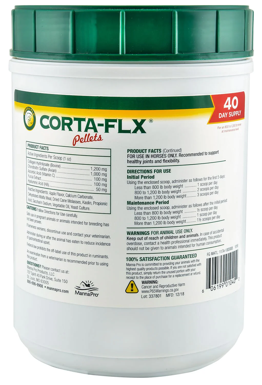 Corta-Flx Pellets - Healthber