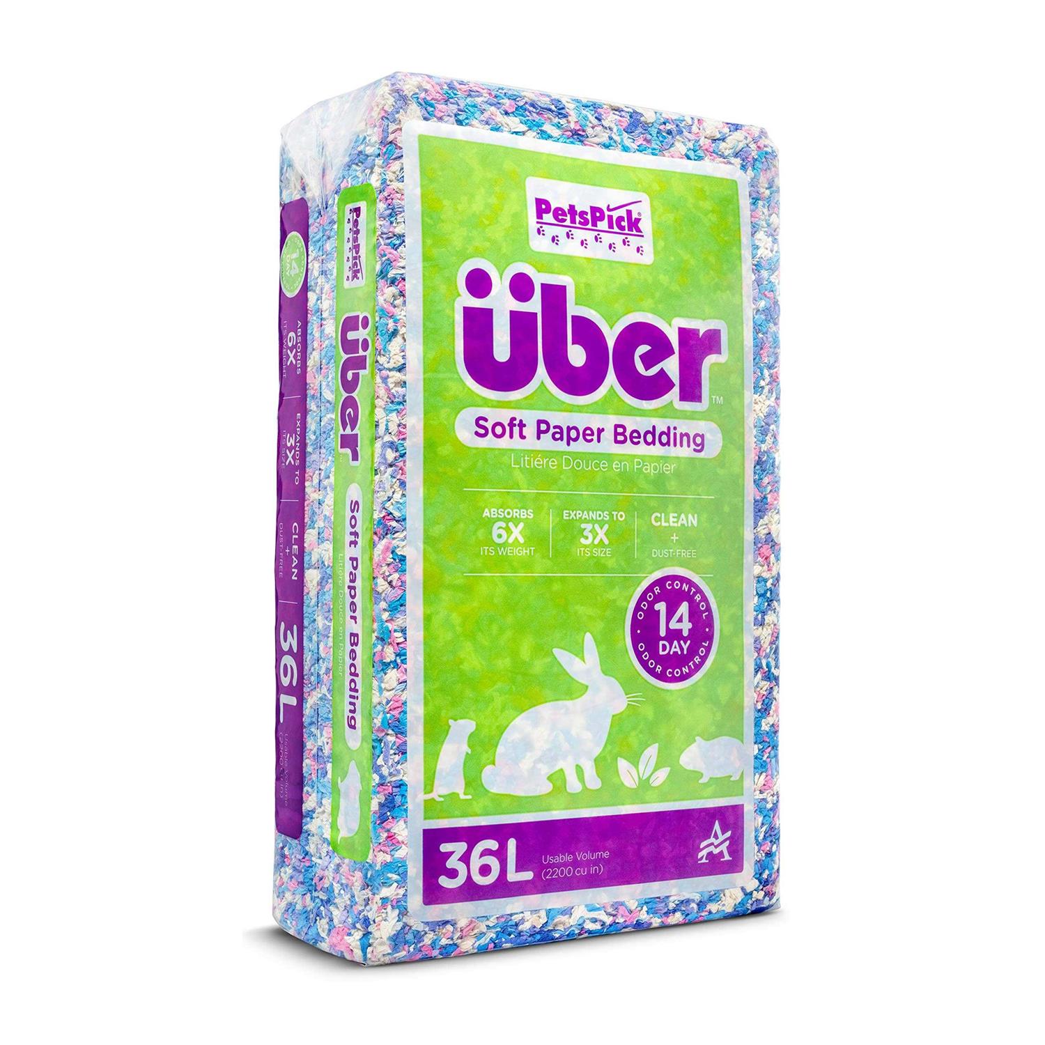 Pets Pick Uber Soft Paper Pet Bedding - Healthber
