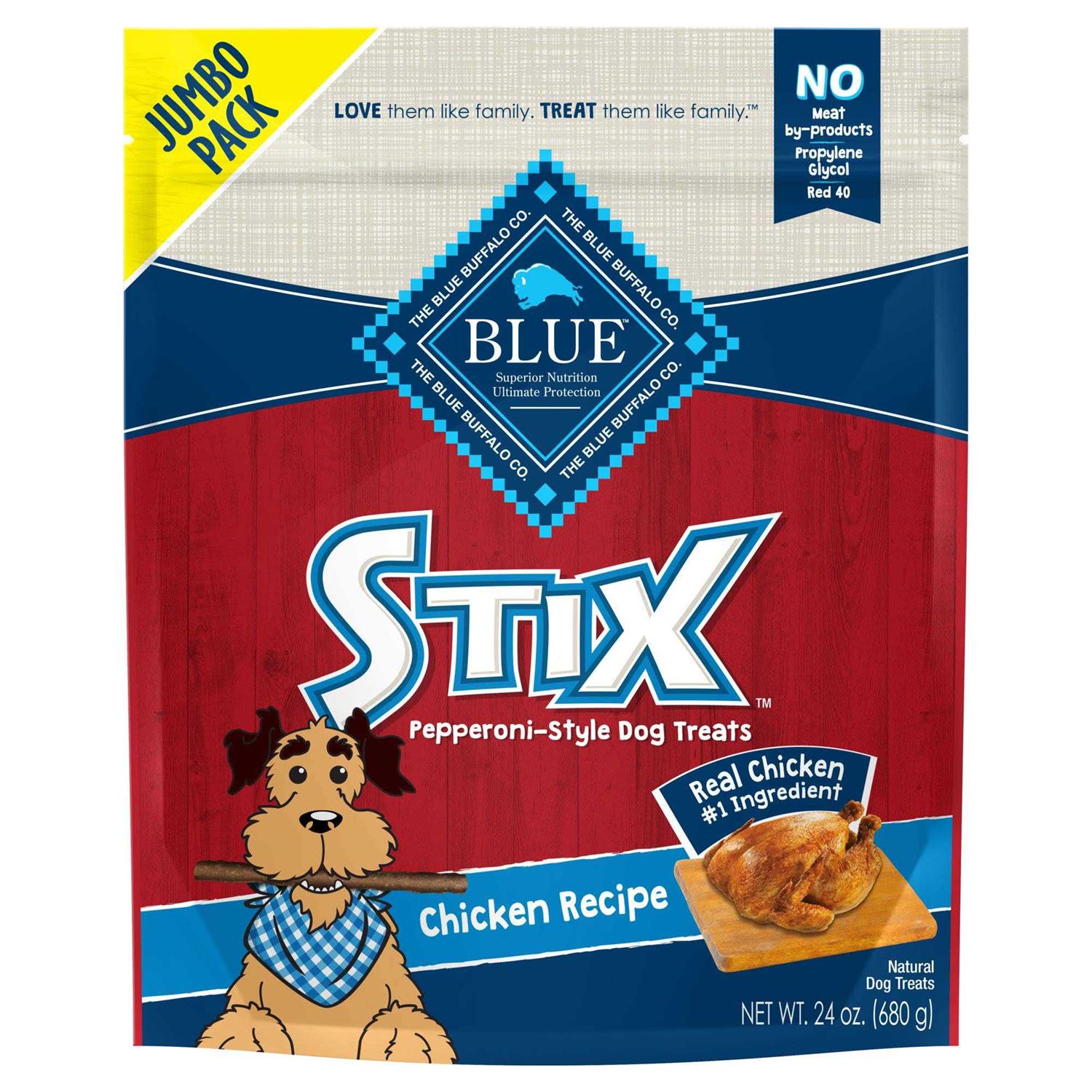 Blue Buffalo Stix Dog Treats - Healthber
