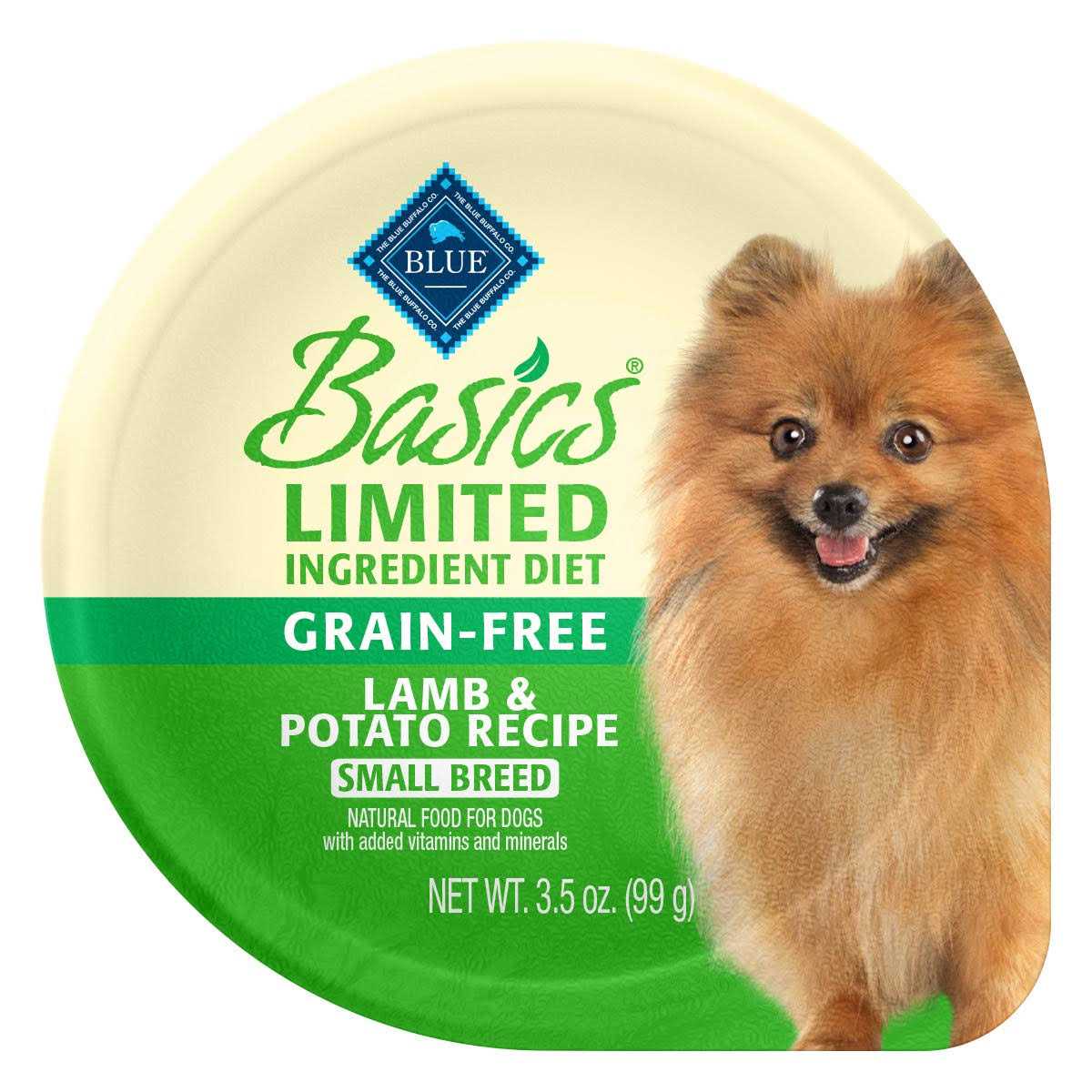 Blue Buffalo Basics Lamb & Potato Small Breed Dog Food - Healthber