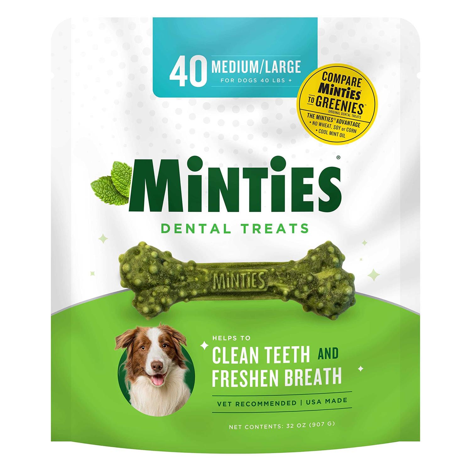 Minties Dental Treats Dogs - Healthber