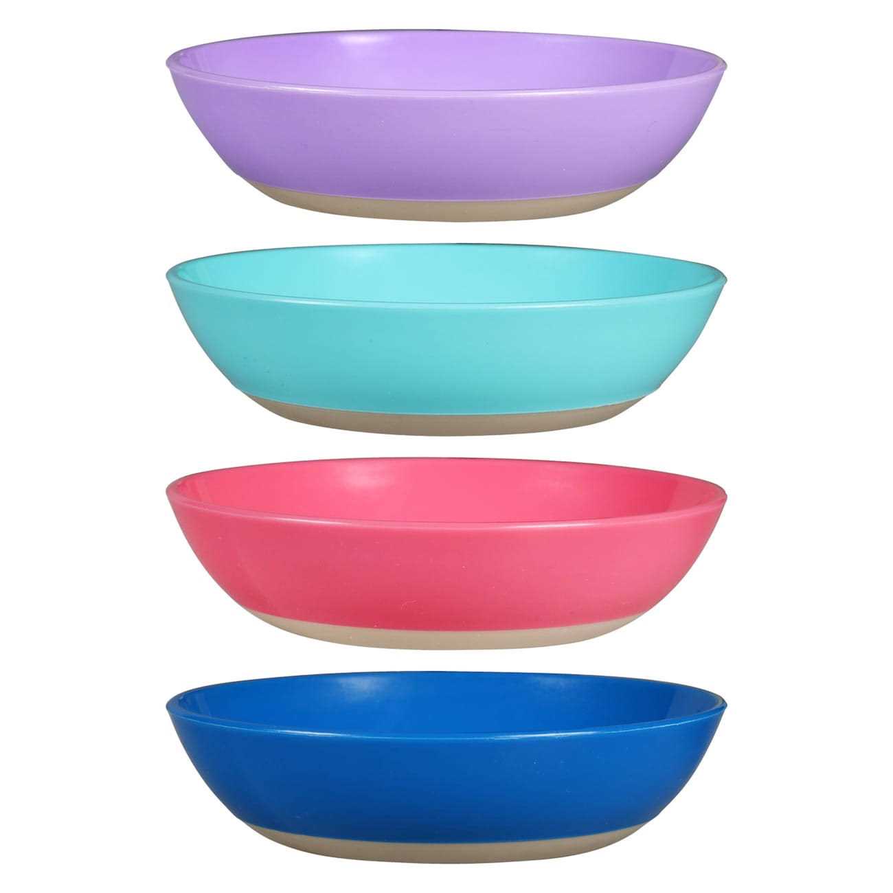 Greenbrier Kennel Club Plastic Non-Slip Cat Bowls - Healthber