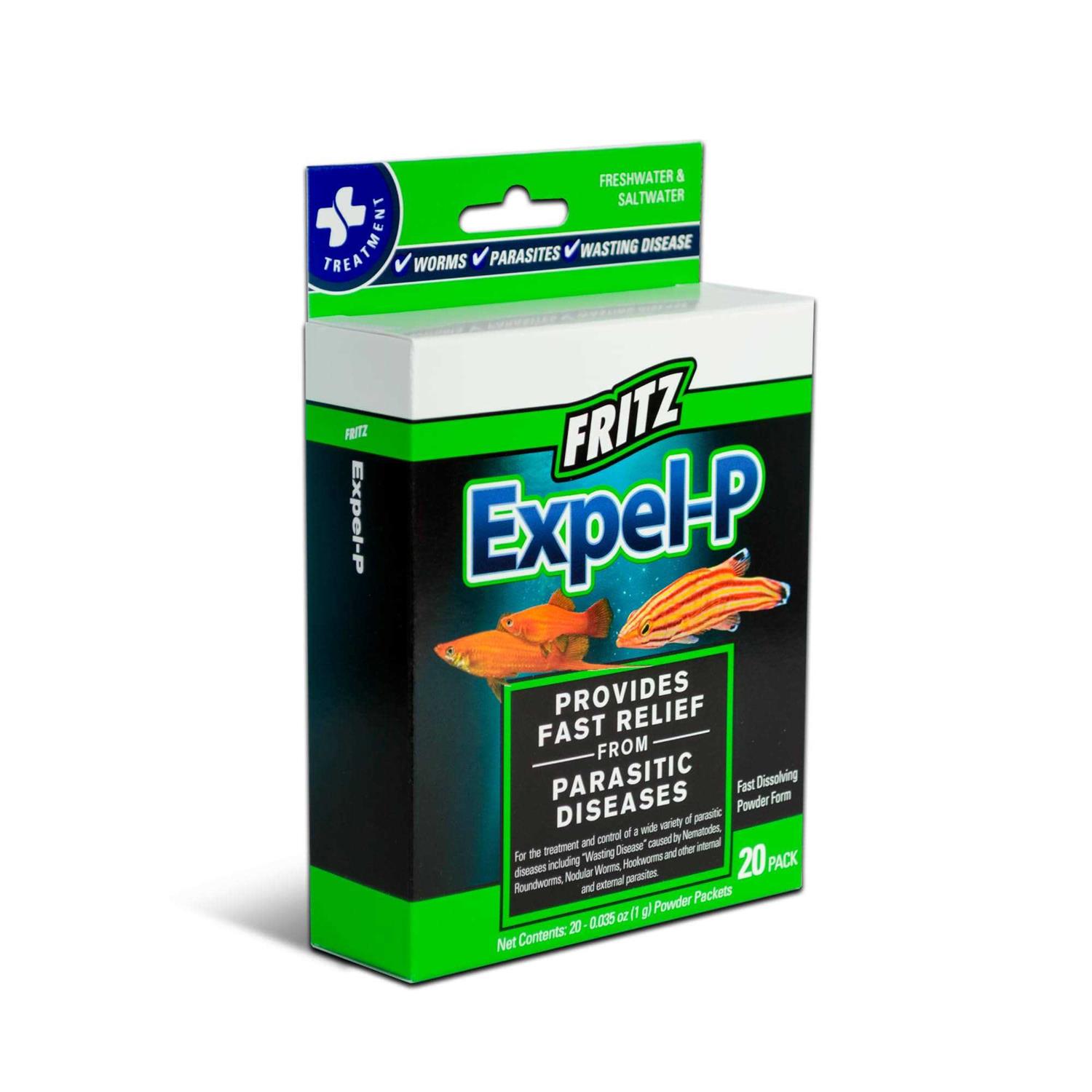 Fritz Aquatics Expel P Parasitic Disease Treatment - Healthber