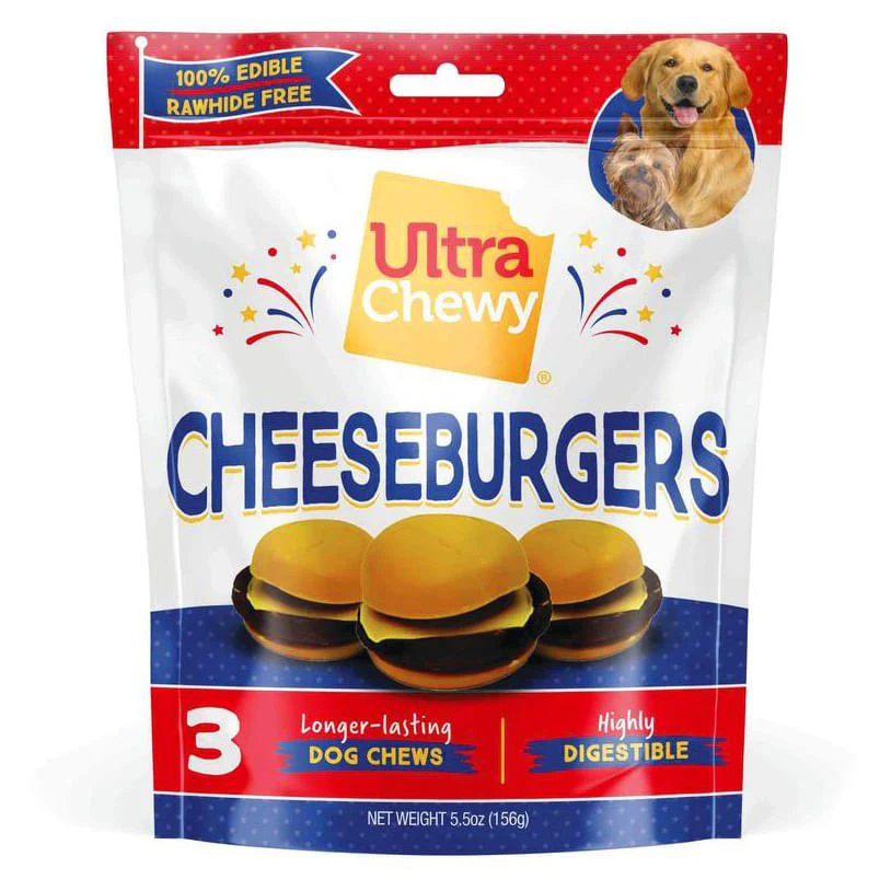 Ultra Chewy Cheeseburgers 3ct - Healthber